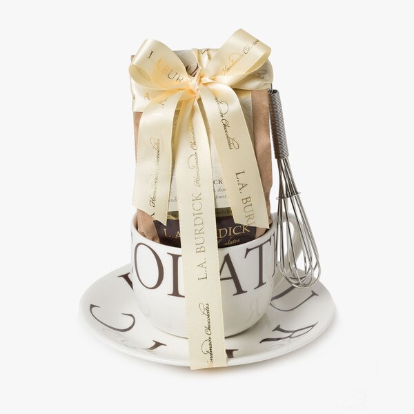 Thumbnail image for Cup & Saucer Set With White Drinking Chocolate